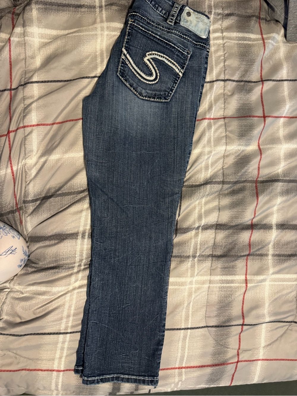 Silver Jeans Women’s Dark Indigo Jean Capris 30